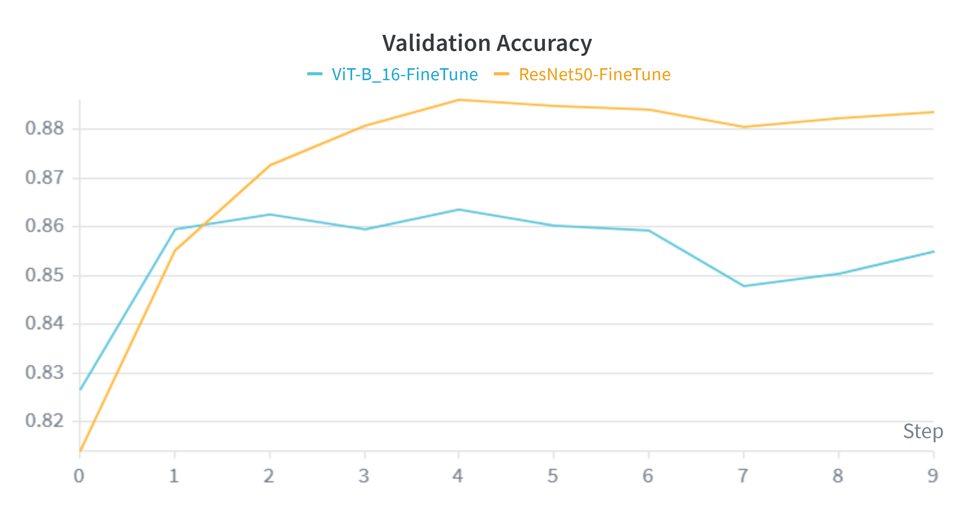 W&B Validation Accuracy